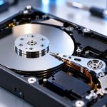 Open hard drive for data recovery